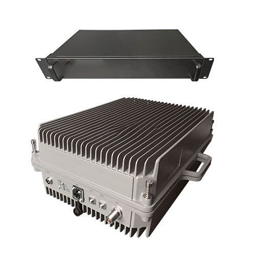  岐山350M PDT消防集群警用数字光纤直放站近远端机