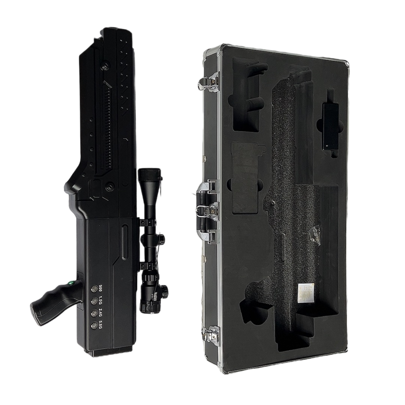  岐山手持便携式枪型低空防御反制四通道A型