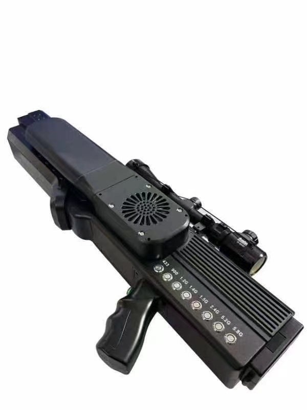  岐山手持便携式枪型低空防御反制八通道